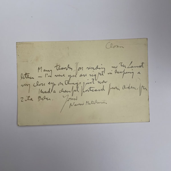 naomi mitchison first with letter 2