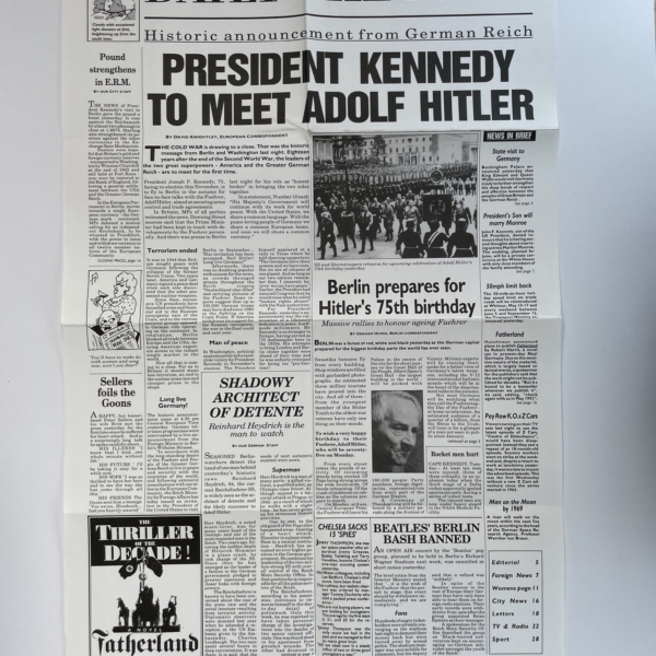 robert harris fatherland signed first edi6