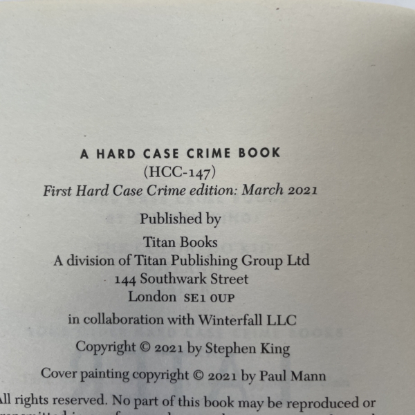 stephen king later first true ed2