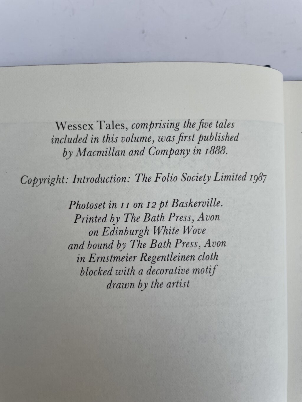 the wessex tales folio2