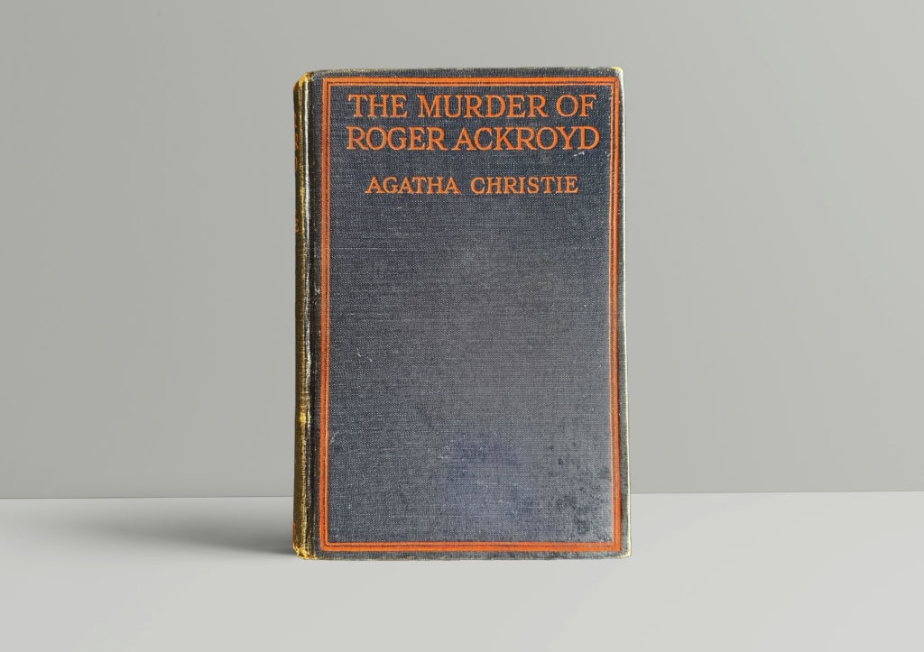 Agatha Christie - The Murder of Roger Ackroyd - First Edition