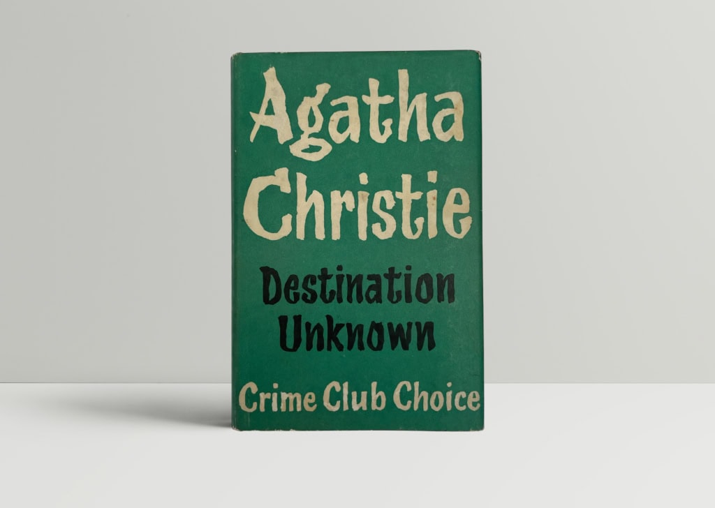 agatha christie desrtination unknown firstedition1