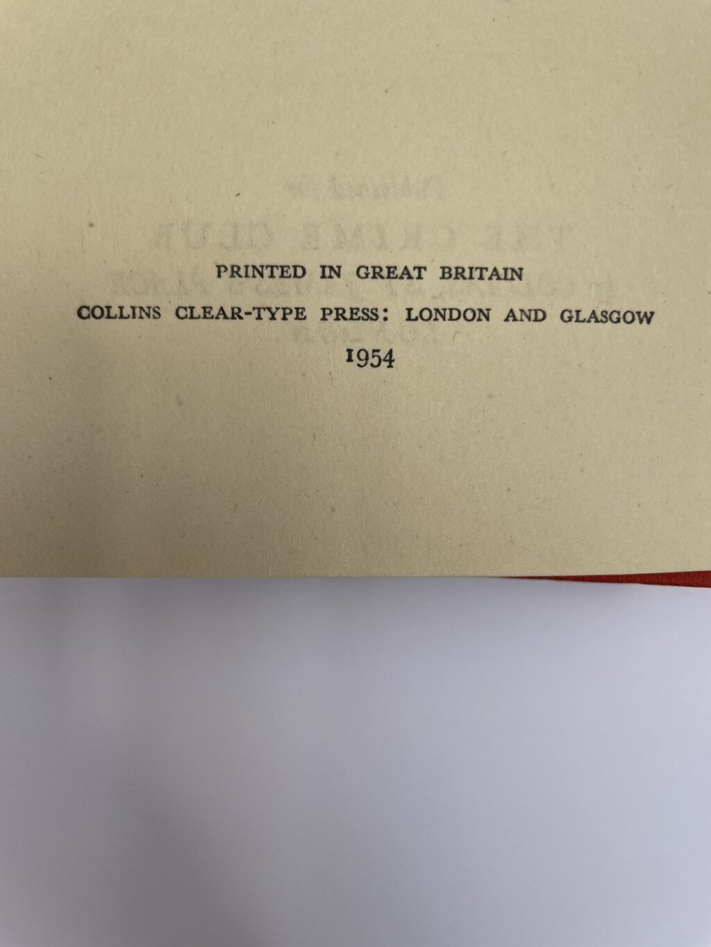 agatha christie desrtination unknown firstedition2