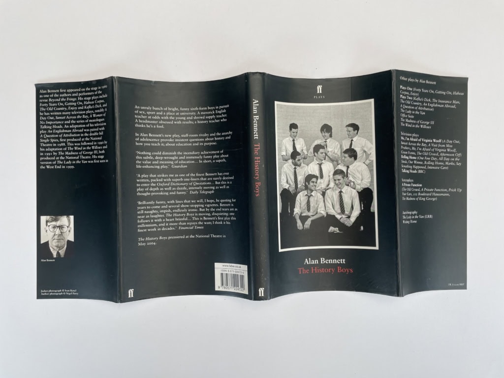 alan bennett the history boys signed first5