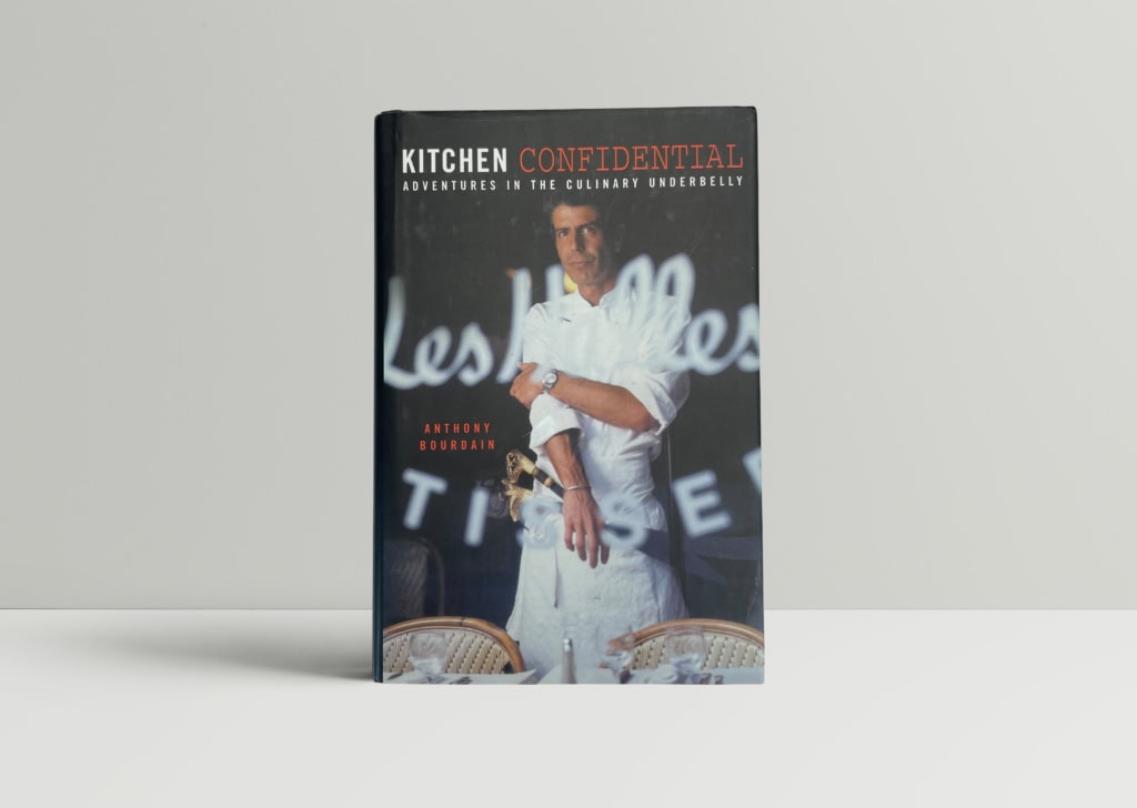 anthony bourdain kitchen confidential signed first1