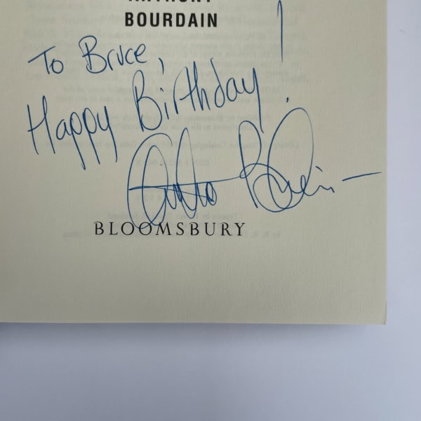anthony bourdain kitchen confidential signed first2