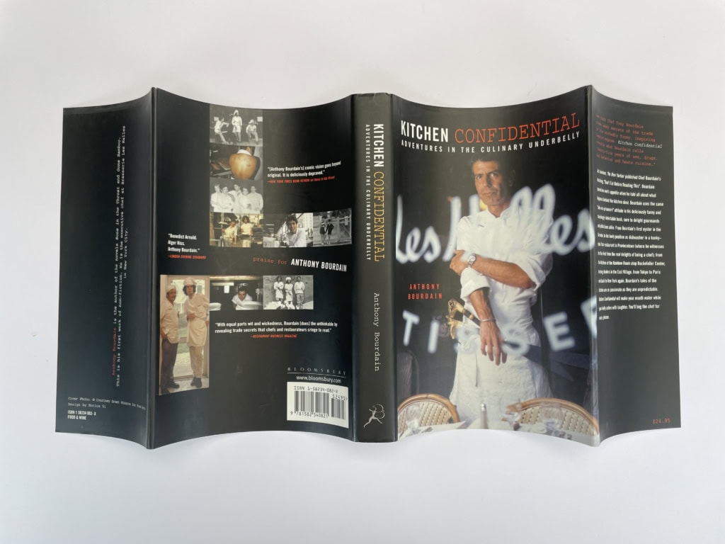 anthony bourdain kitchen confidential signed first5