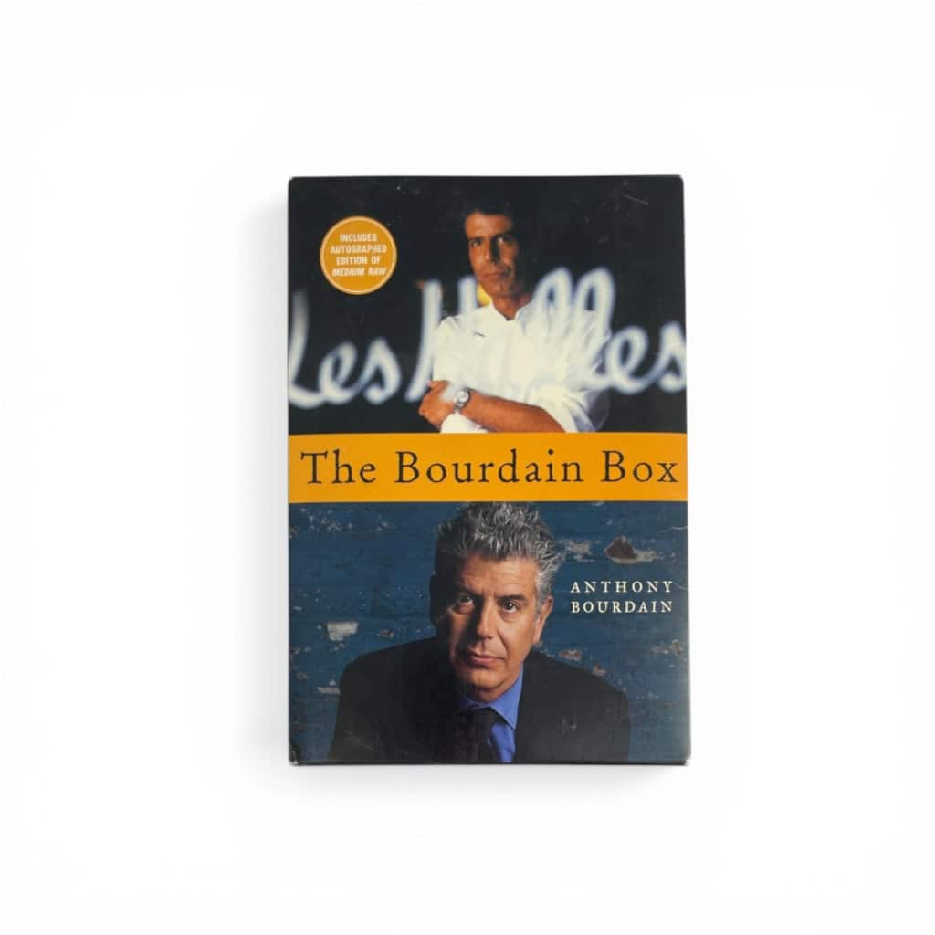 anthony bourdain signed boxset 1 anthony bourdain signed boxset 1
