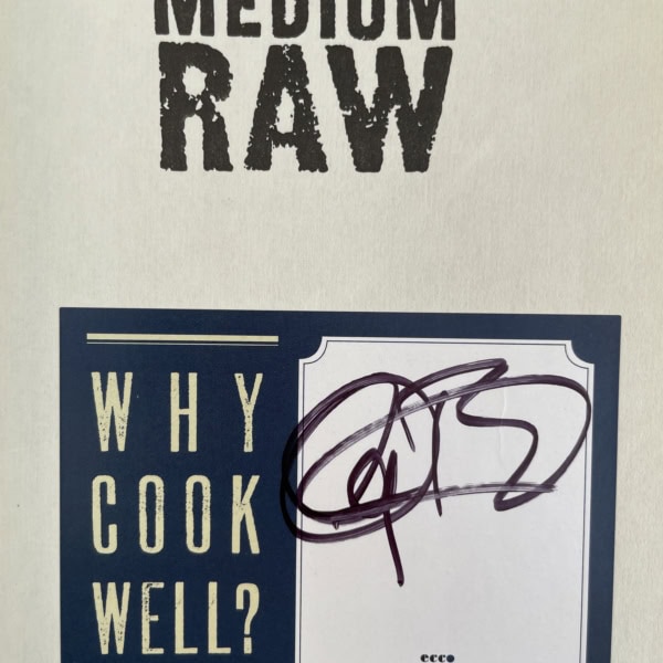 anthony bourdain signed boxset 2