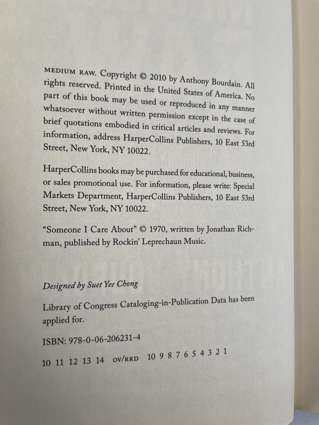 anthony bourdain signed boxset 3