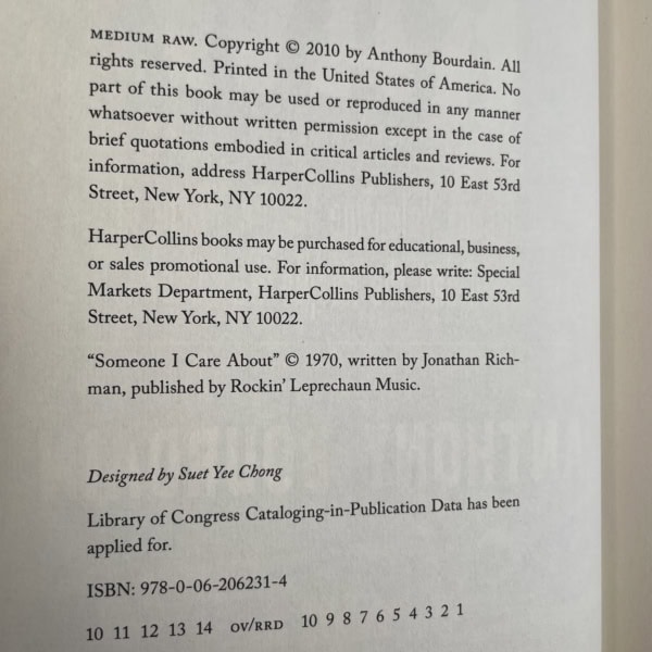 anthony bourdain signed boxset 3