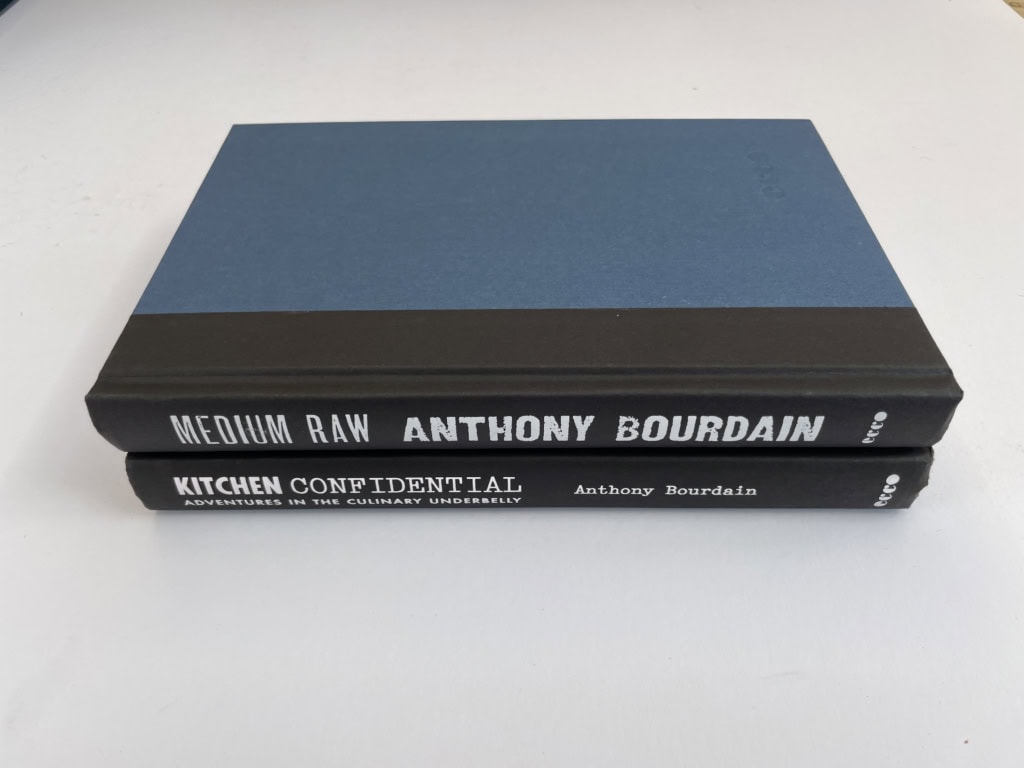 anthony bourdain signed boxset 5