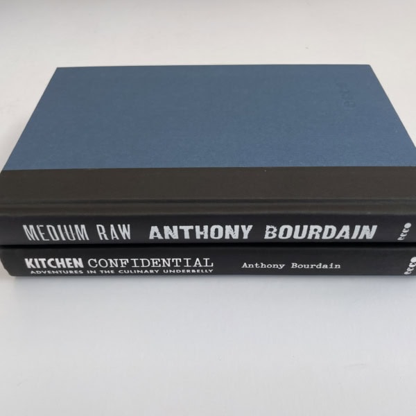 anthony bourdain signed boxset 5