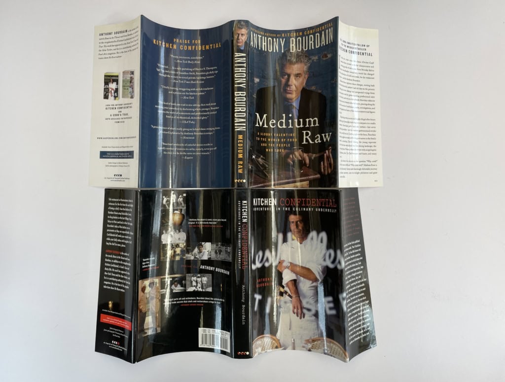 anthony bourdain signed boxset 6