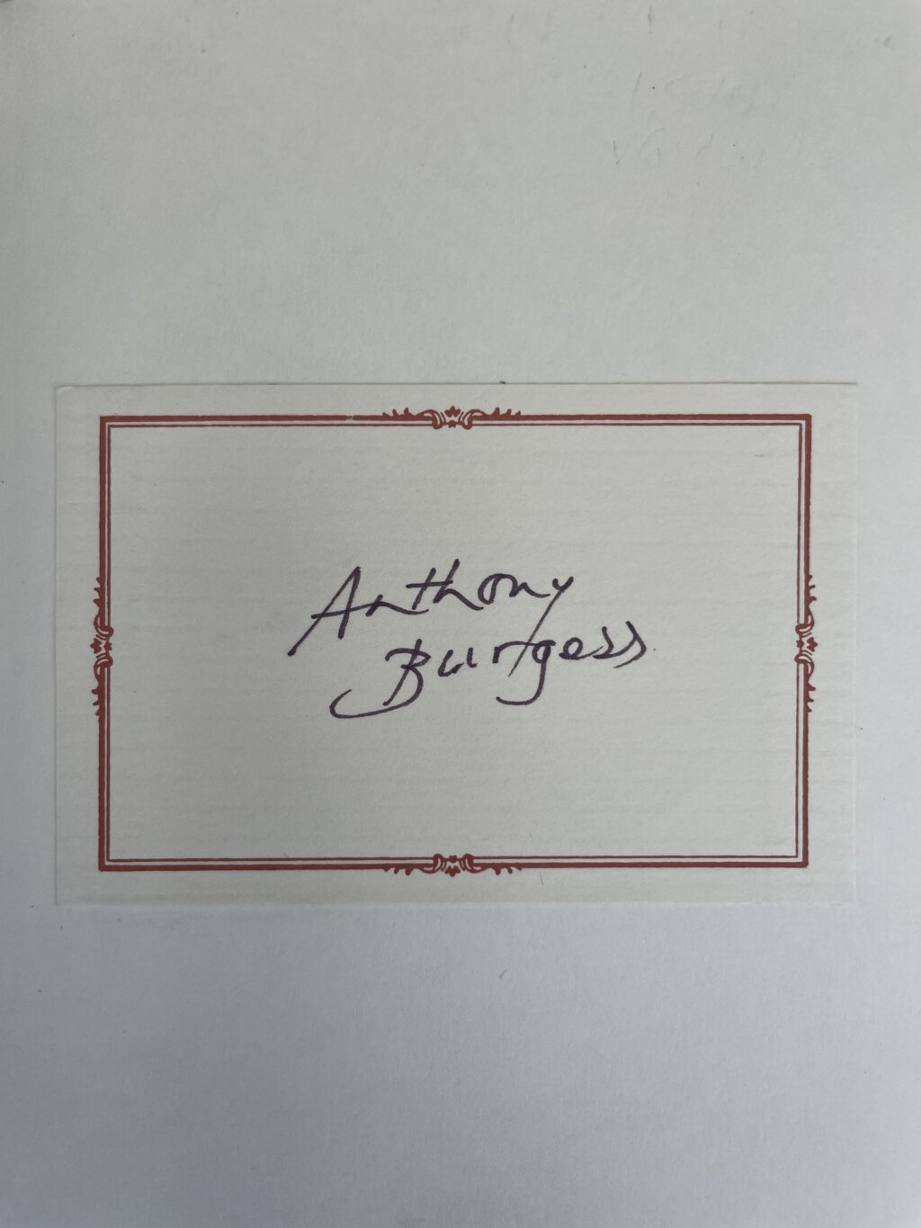 anthony burgess a clockwork orange signed first 2