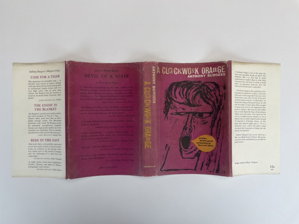 anthony burgess a clockwork orange signed first 5