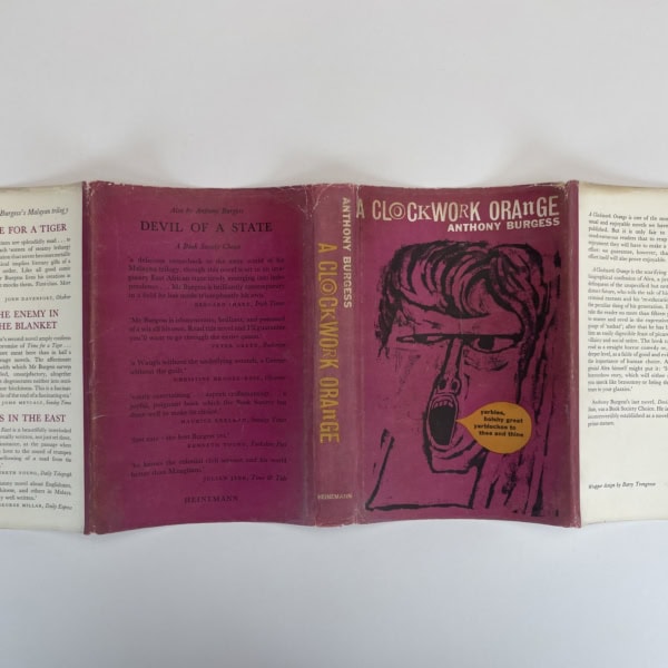 anthony burgess a clockwork orange signed first 5
