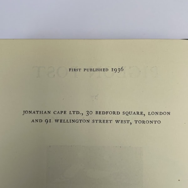 arthur ransome pigeon post first with letter 3