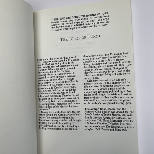 brian moore the colour of blood proof2