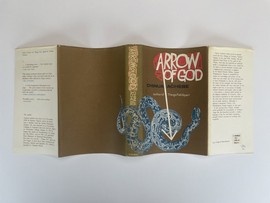 chinua achebe arrow of god first edition4