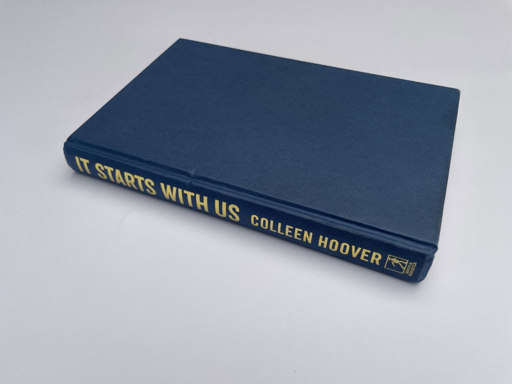 colleen hoover it starts with us first edition3