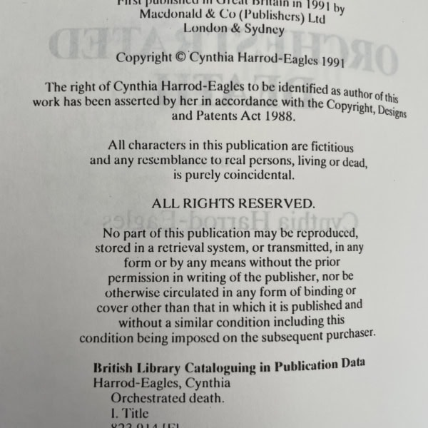 cynthia harrod eagles orchestrated death proof2