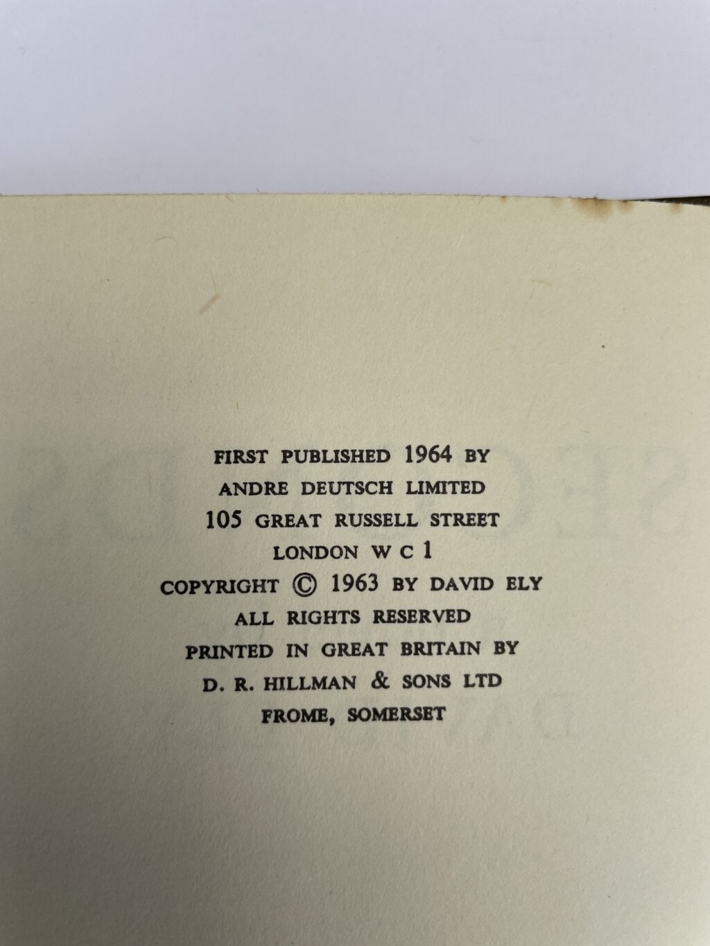 david ely seconds first edition2