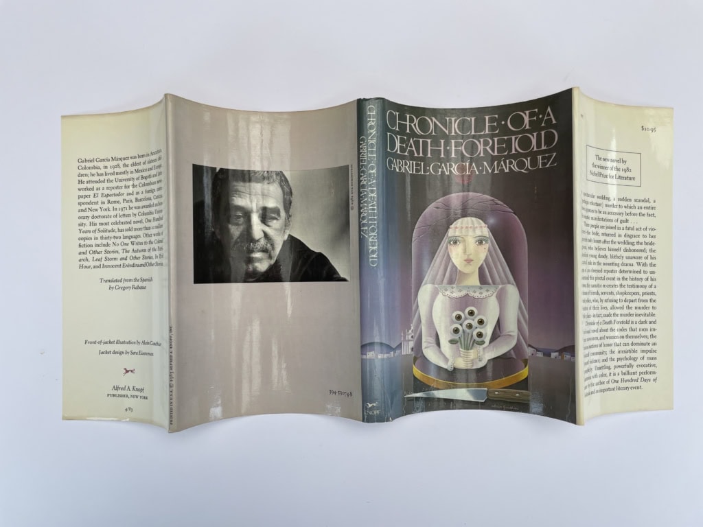 gabriel garcia marquez chronicle of a death foretold first us4