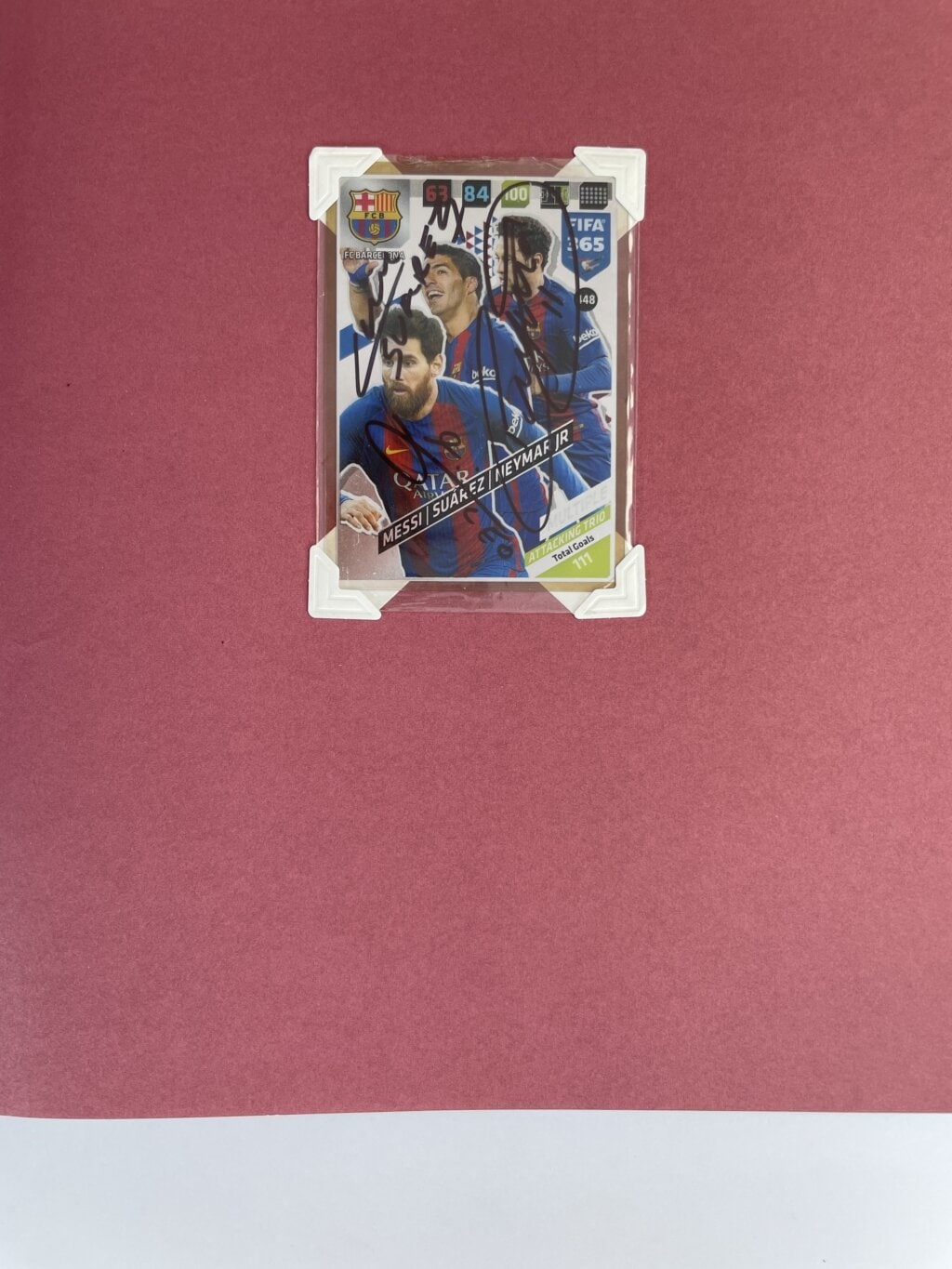 guillem balague barca triple signed 2