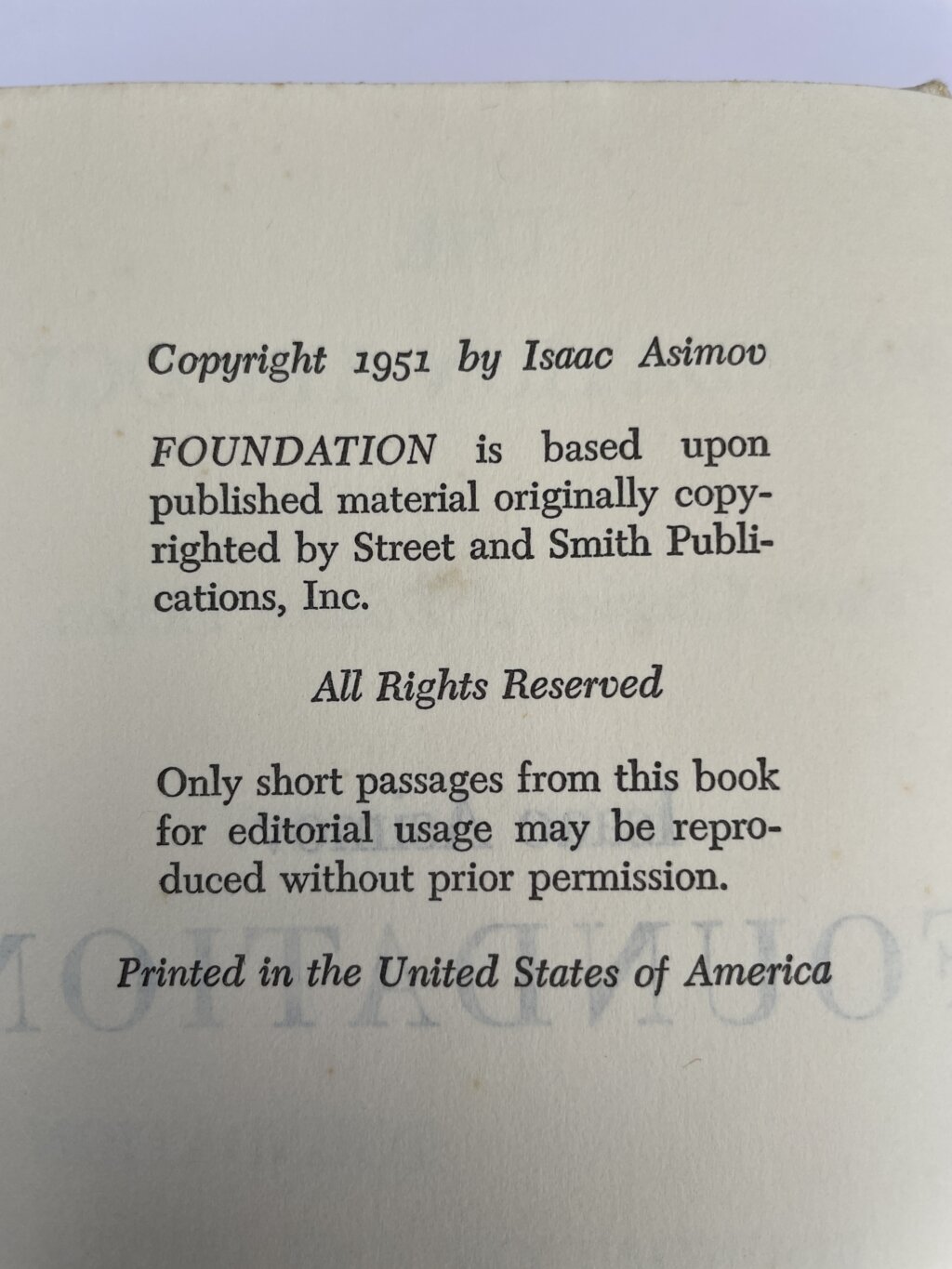 isaac asimov the foundation trilogy first 2