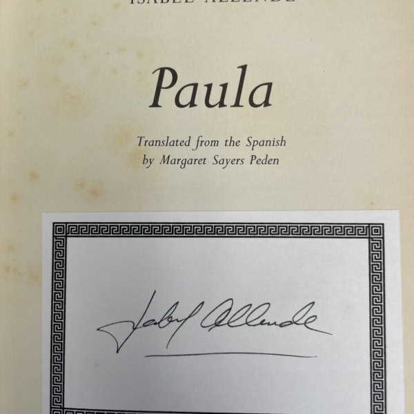 isabel allende paula signed first ed2