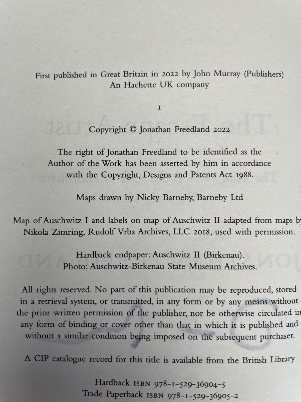 jonathan freedland the escape artist signed first ed3