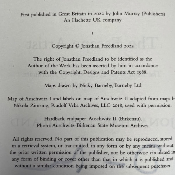 jonathan freedland the escape artist signed first ed3