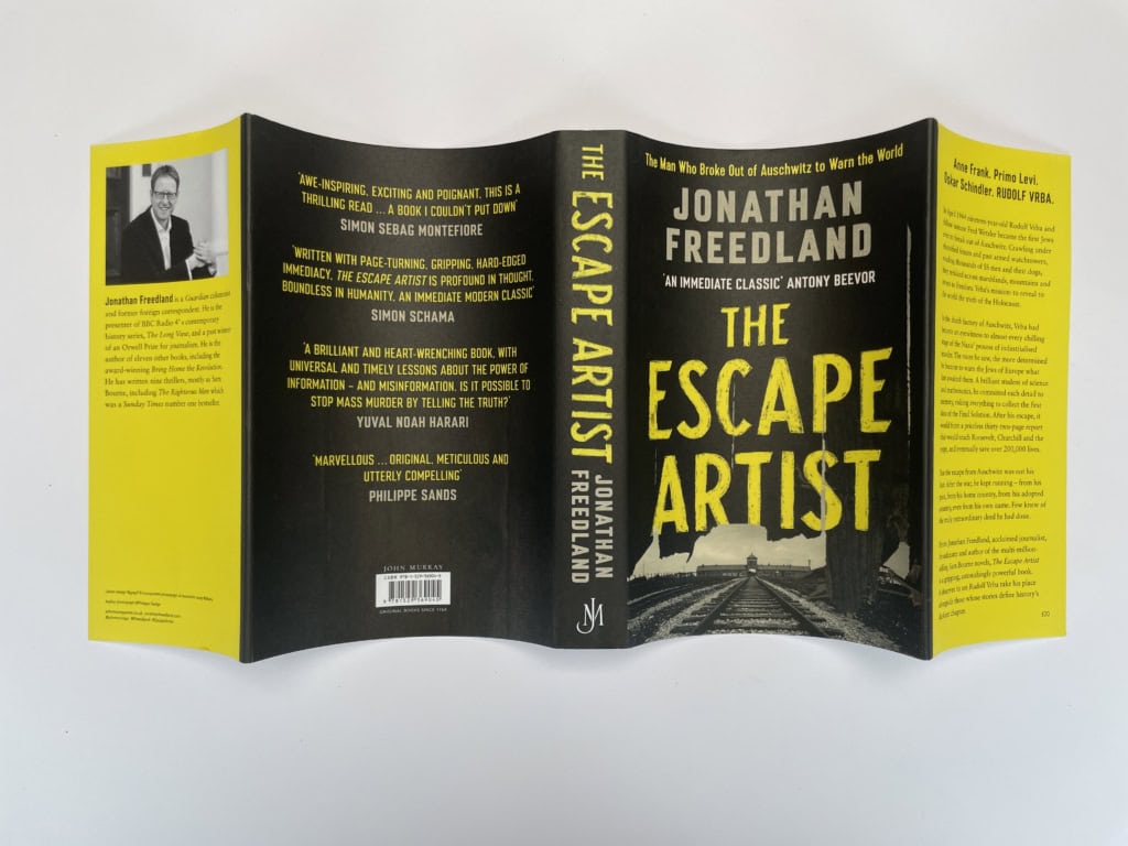 jonathan freedland the escape artist signed first ed5
