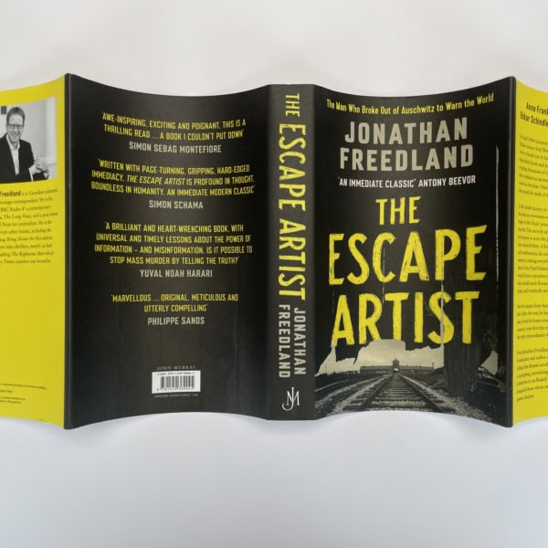jonathan freedland the escape artist signed first ed5