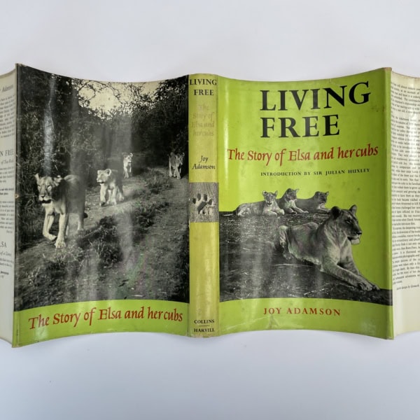 joy adamson living free first edition4