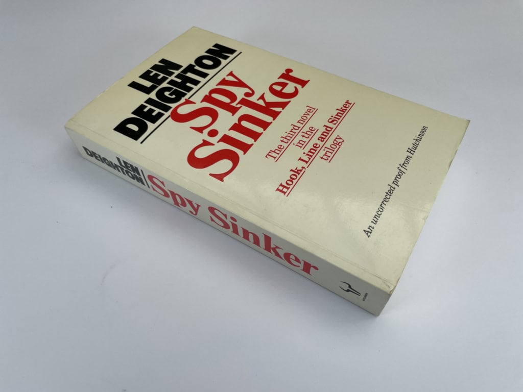 len deighton spy sinker proof 3