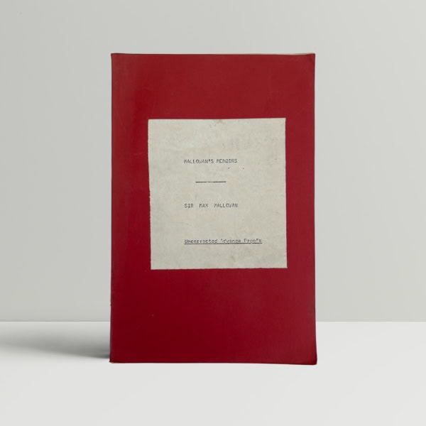 max mallowan mallowans memoirs proof1