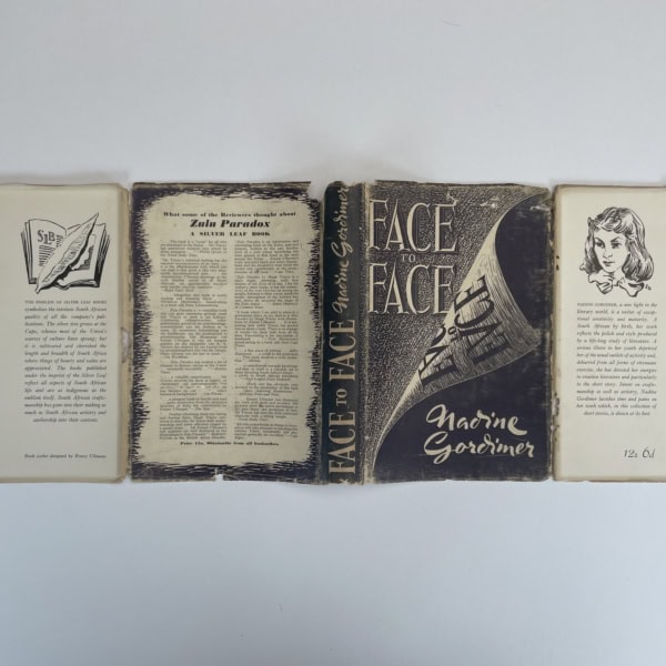 nadine gordimer face to face signed first ed5