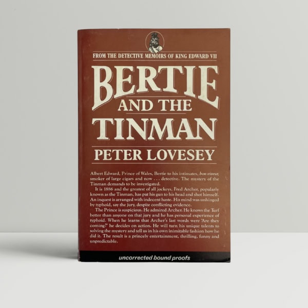 peter lovesey bertie and the tinman proof1