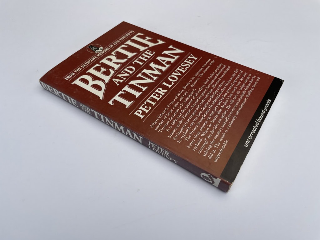 peter lovesey bertie and the tinman proof3