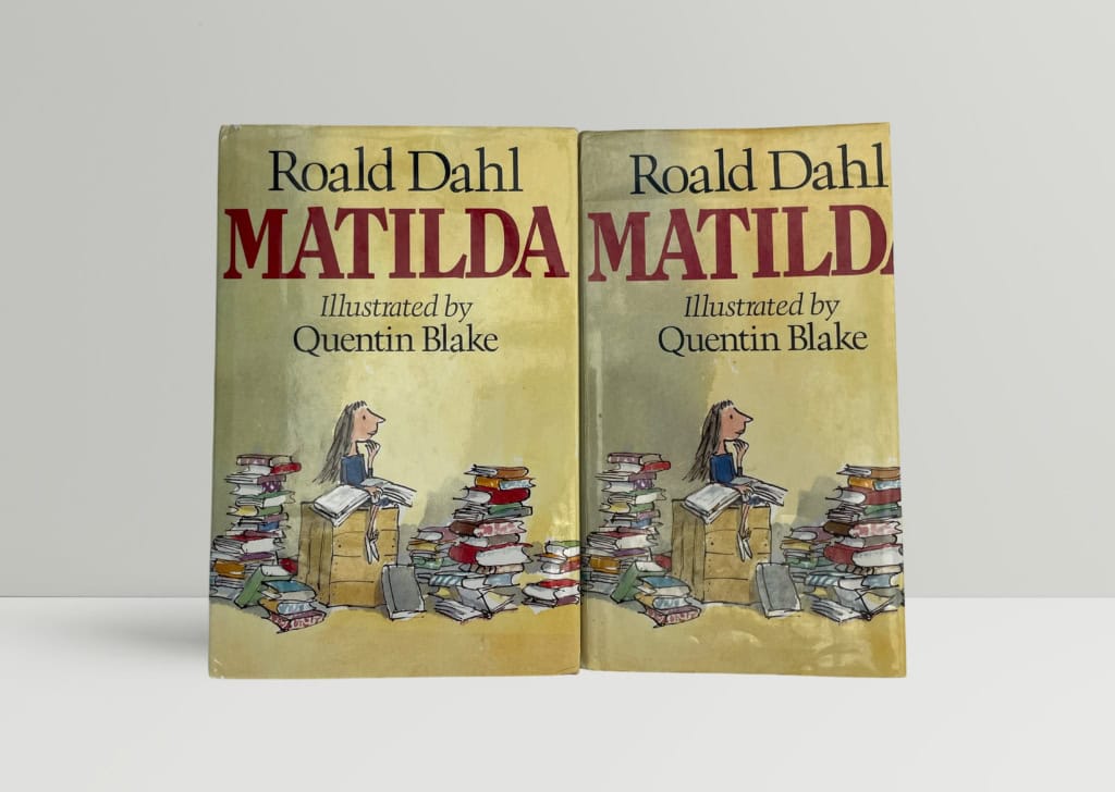 roald dahl matilda first edition with proof 1
