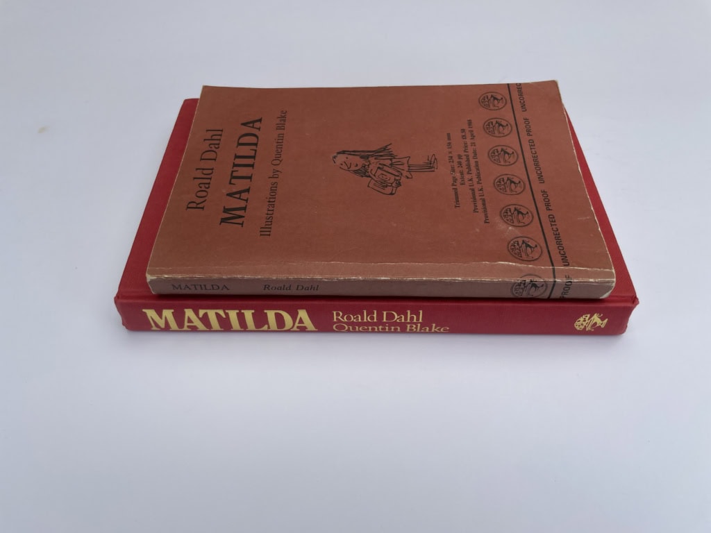 roald dahl matilda first edition with proof 4