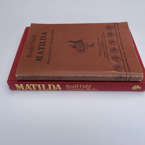 roald dahl matilda first edition with proof 4