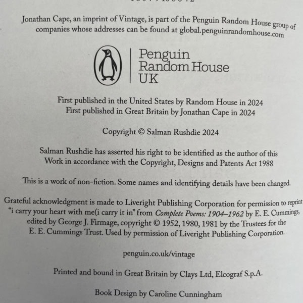 salman rushdie knife signed first 3