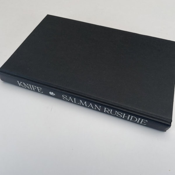 salman rushdie knife signed first 4