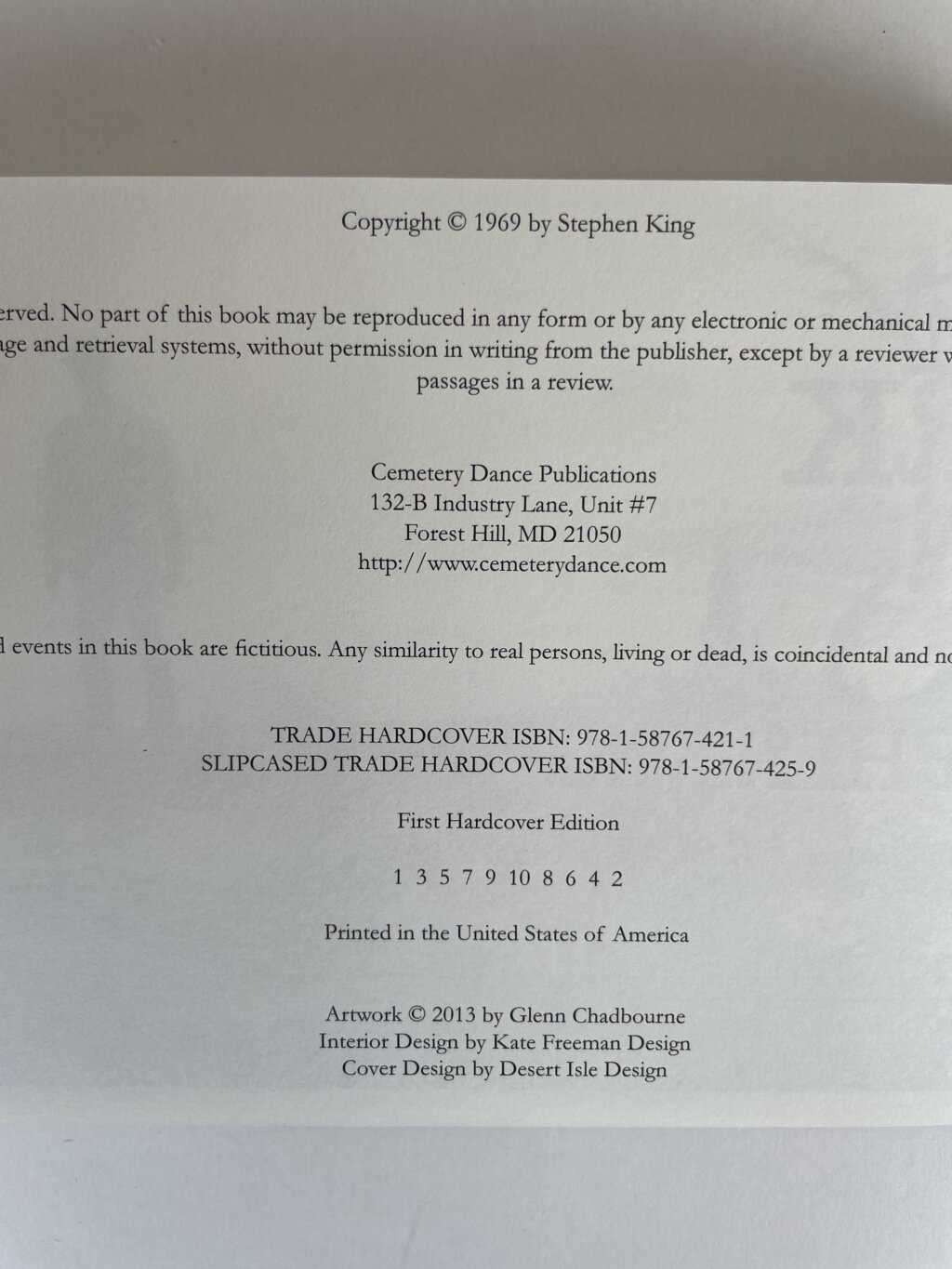 stephen king the dark man first us first2