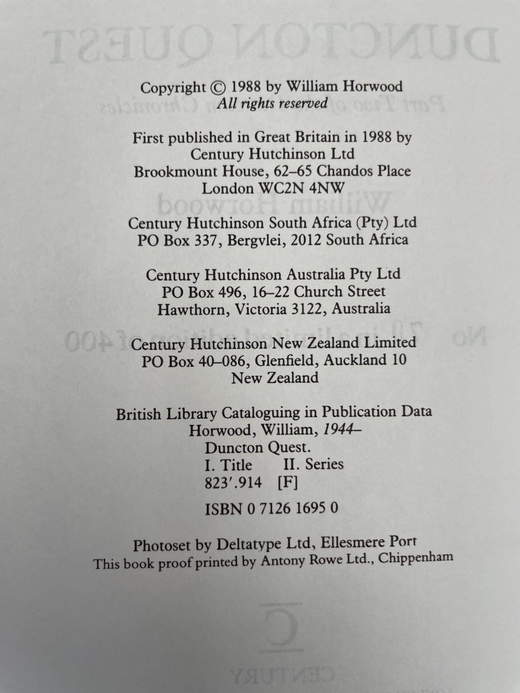 william horwood duncton quest proof3