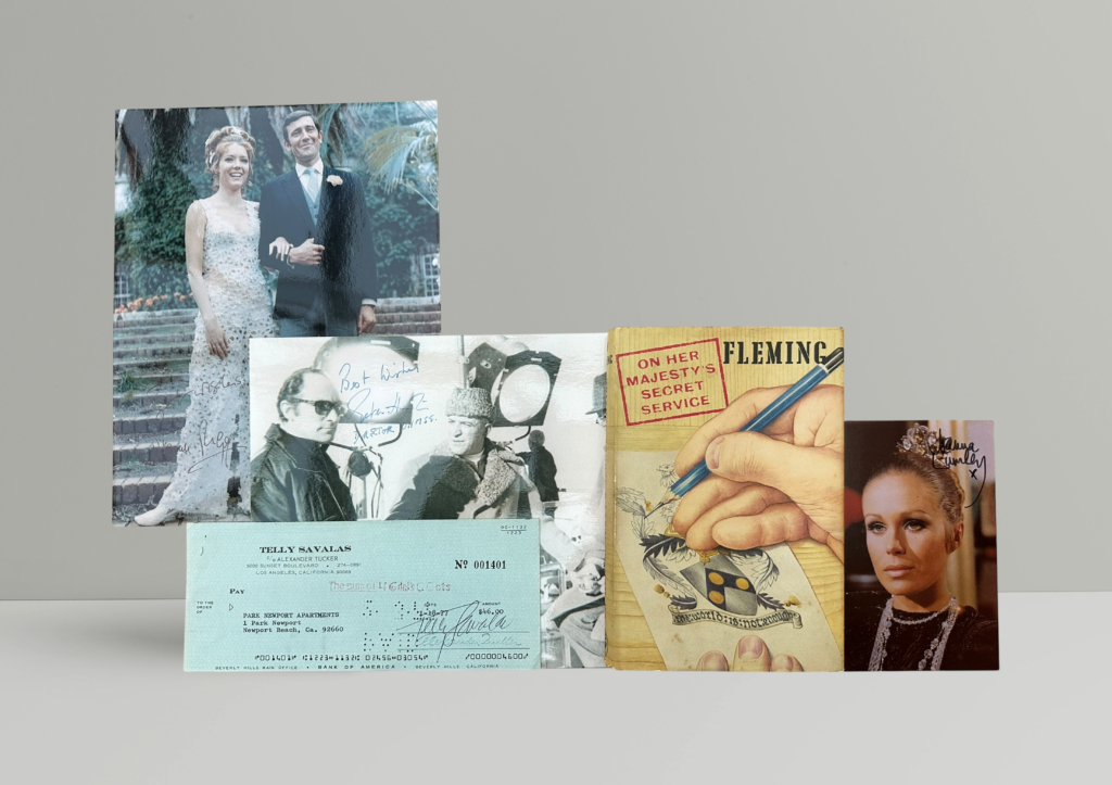 Ian Fleming - On Her Majesty's Secret Service - First Edition - With SIGNED photos