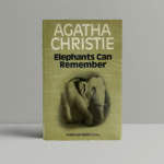 agatha christie elephants can remember first edition 1